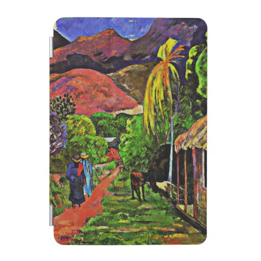 Gauguin - Road in Tahiti iPad Mini Cover