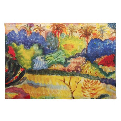 Gauguin Tahitian Landscape Placemat