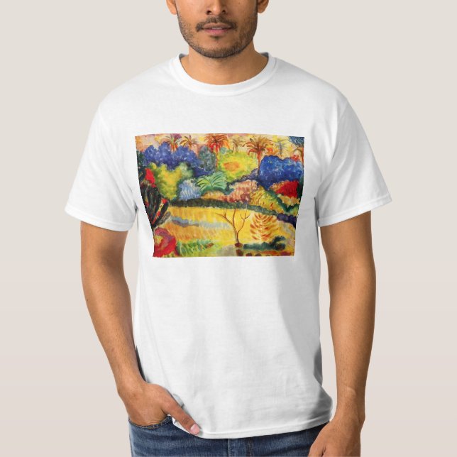 Gauguin Tahitian Landscape T-shirt (Front)