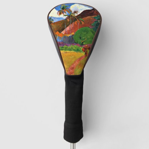 Gauguin _ Tahitian Mountains Golf Head Cover