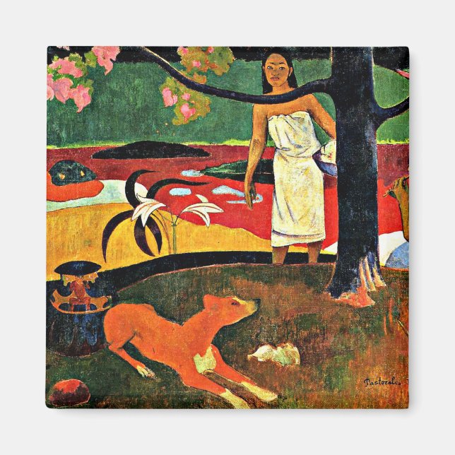 Gauguin - Tahitian Pastorale Magnet (Front)