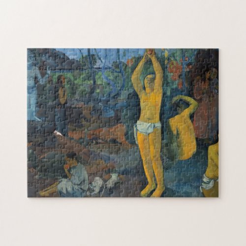 Gauguin Tahitian Women Where Do We Come From Jigsaw Puzzle