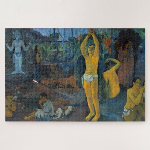 Gauguin Tahitian Women Where Do We Come From Jigsaw Puzzle