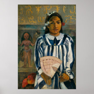 Gauguin - The Ancestors Of Tehamana 1893 Poster
