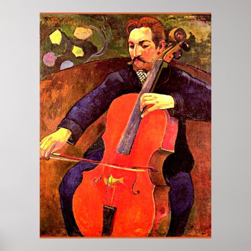 Gauguin _ The Celllist Poster