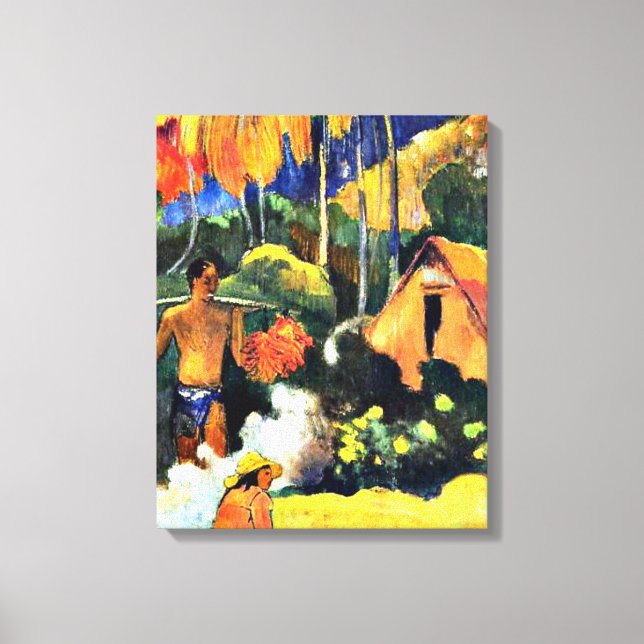 Gauguin - The Moment of Truth II Canvas Print (Front)