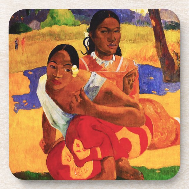 Gauguin When Are You Getting Married Coaster (Front)