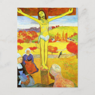 Gauguin Yellow Christ Postcard
