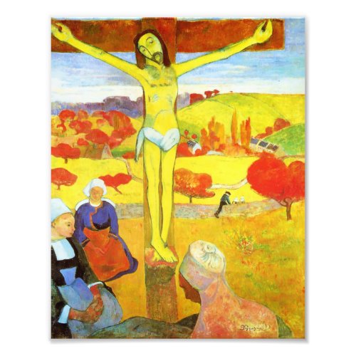 Gauguin Yellow Christ Print