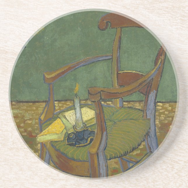 Gauguin's chair drink coaster (Front)
