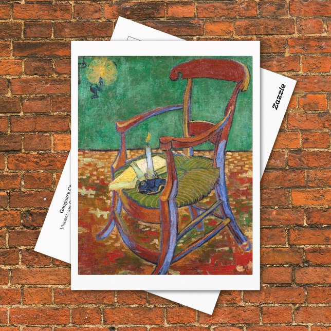 Gauguin's Chair Vincent van Gogh Postcard (Creator Uploaded)