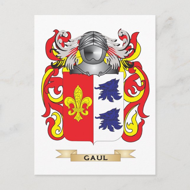 Gaul Coat of Arms (Family Crest) Postcard (Front)