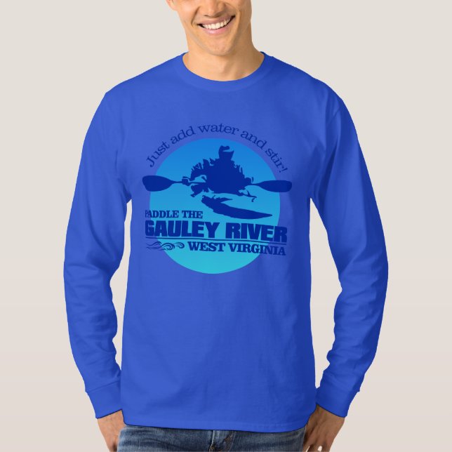 Gauley River (Blue) T-Shirt (Front)
