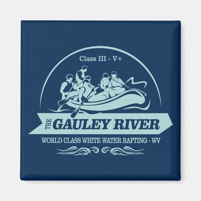 Gauley River (rafting2) Magnet (Front)