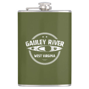Gauley River, West Virginia Flask