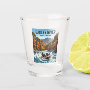 Gauley River West Virginia Shot Glass