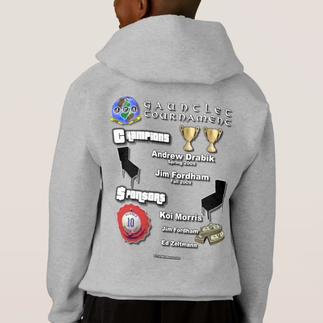 Gauntlet Tournament I Hoodie (Back)
