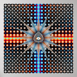 'Gaussian Mandy' Poster