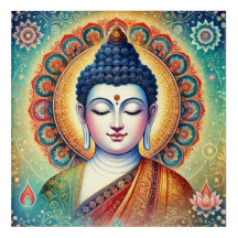Gautam Buddha art work keep calm meditation
