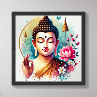 Gautam Buddha artwork Framed Art
