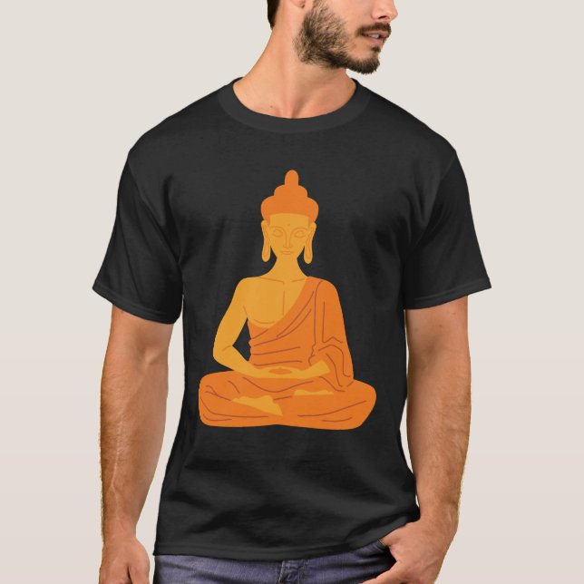 Gautam Buddha Inspired T-Shirt Designs (Front)