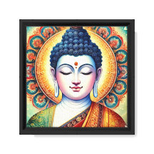 Gautam Buddha spiritual Art work