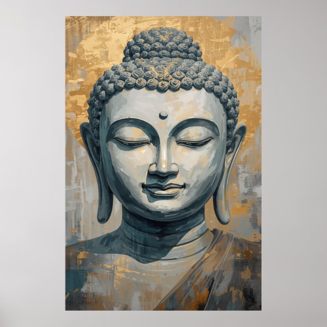  Gautam Buddha Spiritual Wall Art (Front)