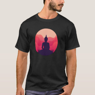Gautama Buddha Buddhist Meditation Spiritual Zen Y T-Shirt