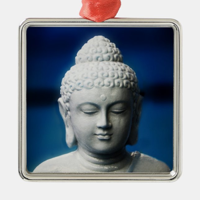 Gautama Buddha Enlightened One Metal Ornament (Front)