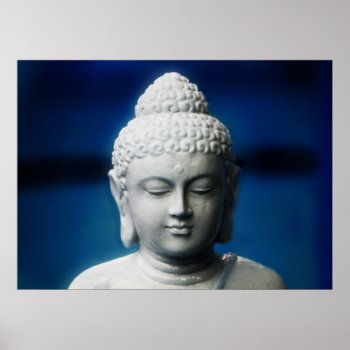Gautama Buddha Enlightened One Poster by laureenr at Zazzle