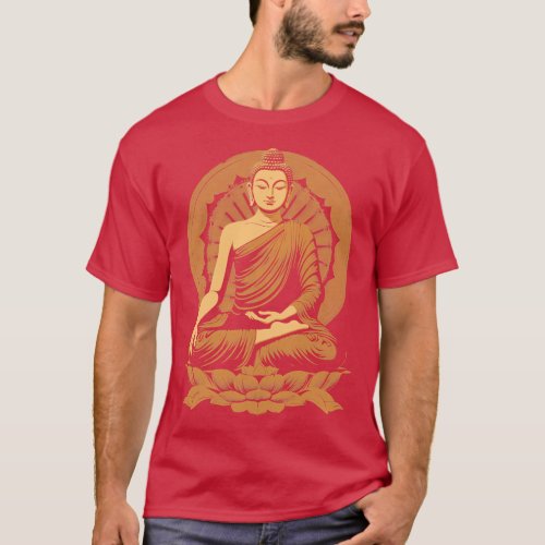 Gautama Buddha Meditations Coffee T_Shirt
