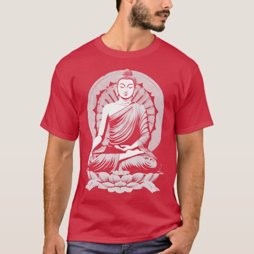Gautama Buddha Meditations White T_Shirt