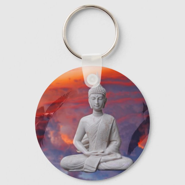 Gautama Siddhartha Buddha Keychain (Front)