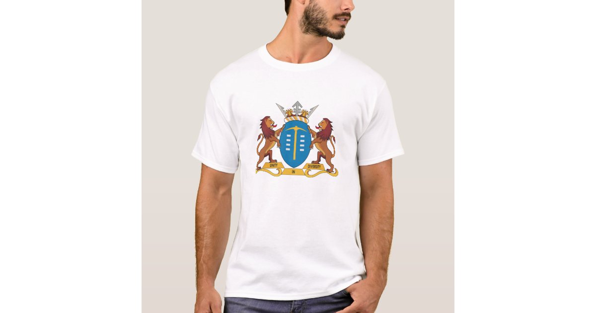 Gauteng Coat of Arms T-Shirt | Zazzle