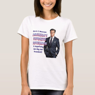Gavin C Newsom America's Favorite Governor T-Shirt