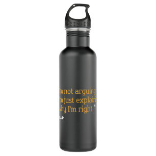GAVIN Gift Quote Funny Birthday Personalized Name Stainless Steel Water Bottle