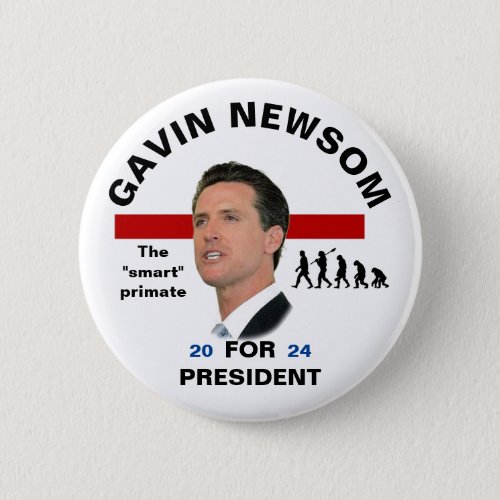 Gavin Newsom 2024 Button