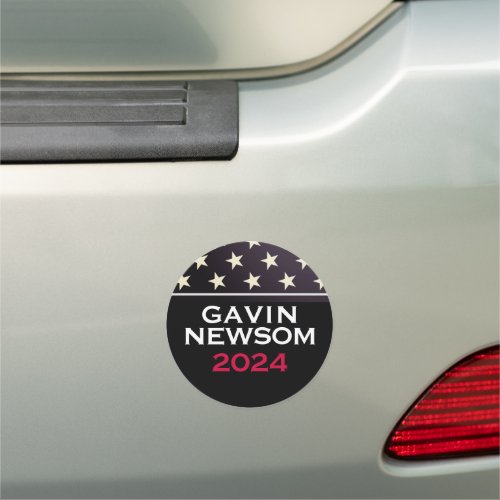 GAVIN NEWSOM 2024 CAMPAIGN CAR MAGNET