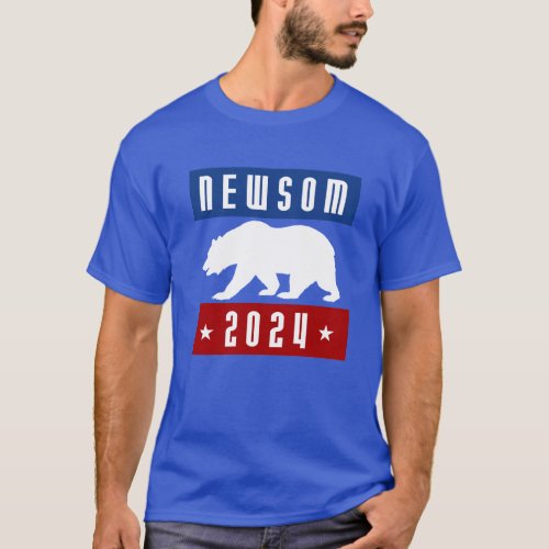 Gavin Newsom Bear 2024 T_Shirt