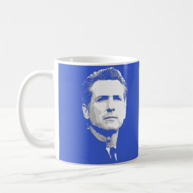 Gavin Newsom Coffee Mug (Left)