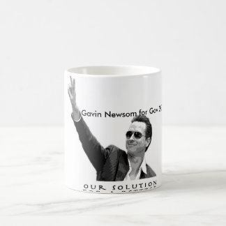 Gavin Newsom for Gov 2010 Coffee Mug