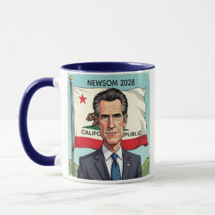 Gavin Newsom for President Political Mug