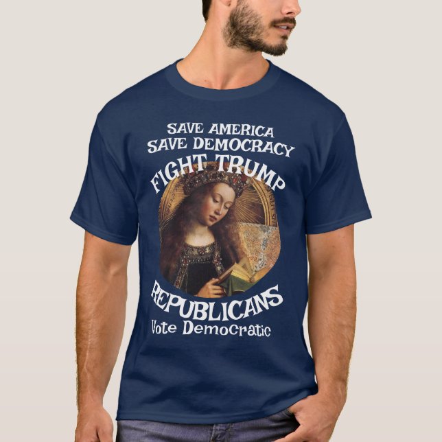 Gavin Newsom for President POTUS Trump T-Shirt (Front)