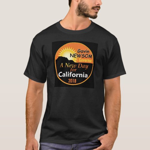 Gavin NEWSOM Governor 2018 T_Shirt
