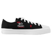 Gavin Newsom is poison for California Low-Top Sneakers (Left Shoe Inside)