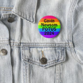 Gavin Newsom POTUS 2024 Button (In Situ)