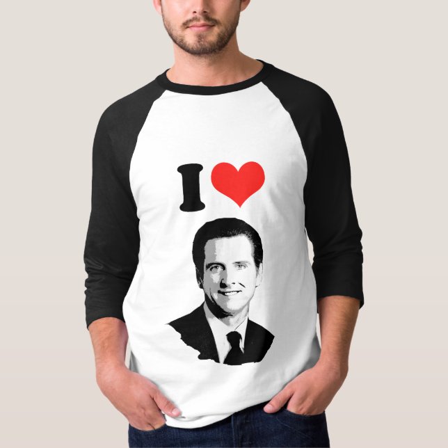 Gavin Newsom T-Shirt (Front)