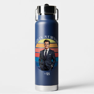 Gavin Newsom Vintage #48 Water Bottle