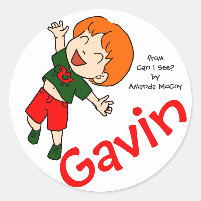 Gavin Sticker (Front)