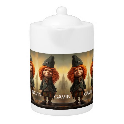 Gavin The Wee Scottish Highlander Teapot